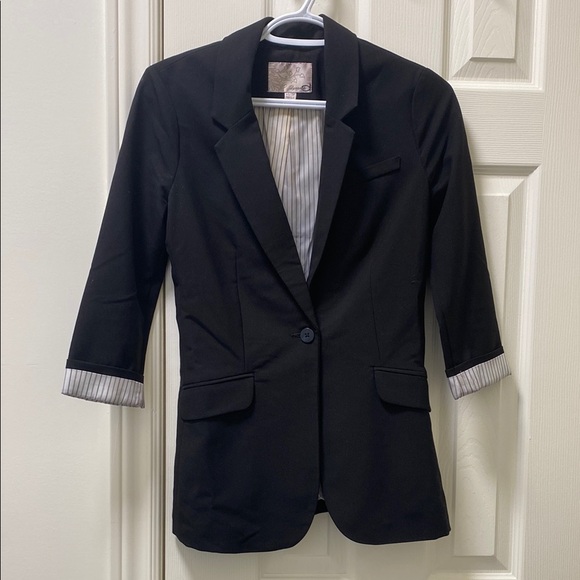 Dynamite Black Blazer - Picture 1 of 5